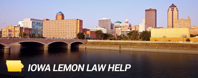 Iowa Lemon Law for Cars | Iowa Lemon Law Attorneys / Lawyers